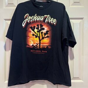 Joshua Tree National Park T-Shirt DOM Size XL Black